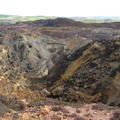 view into the Hillside Opencast