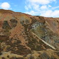 view of the northern ridge of the Great Opencast